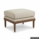 [LOFT: RutlO] Rutledge Ottoman   / French Stain