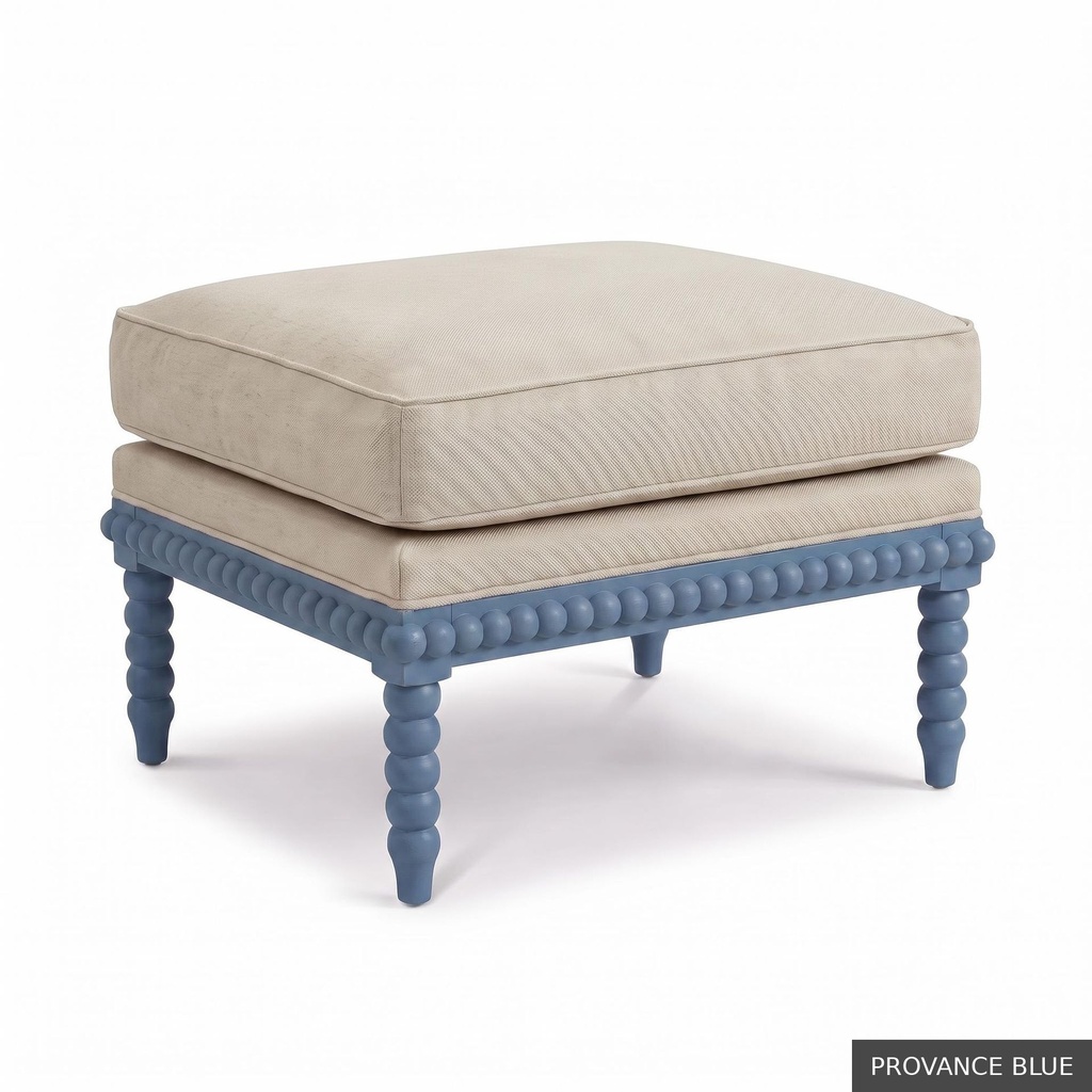 [LOFT: RutlO] Rutledge Ottoman   / Provance Blue