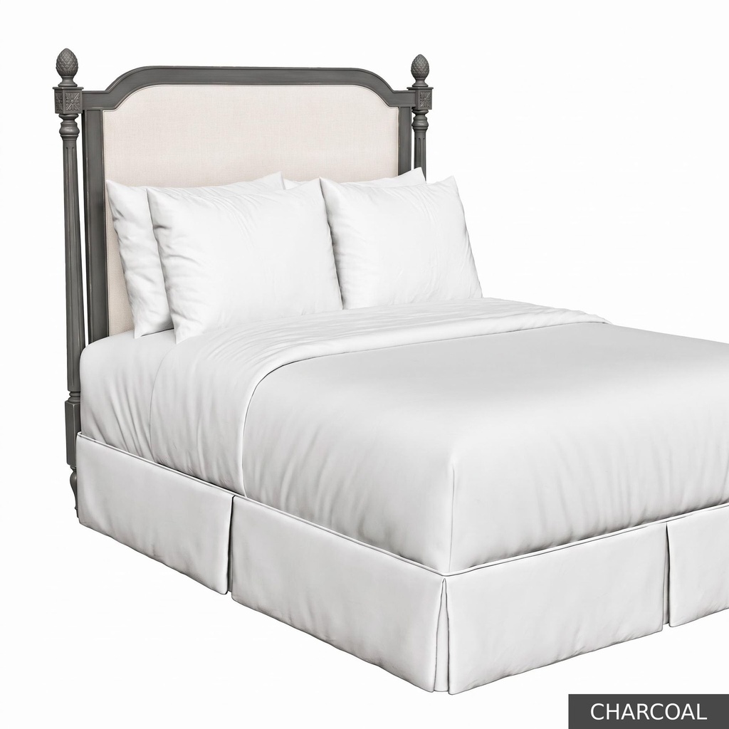 [EUR: TiffKHB] Tiffany - King Headboard   / Charcoal