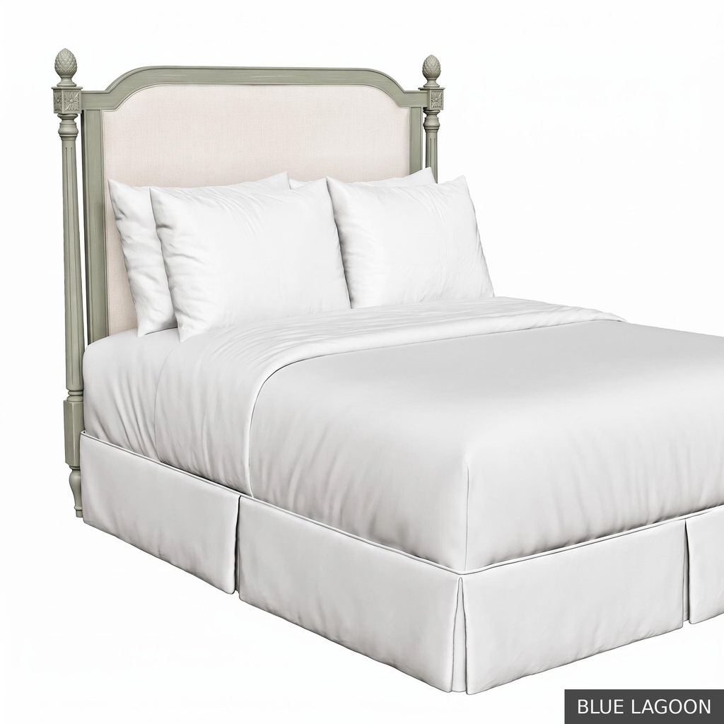 [EUR: TiffKHB] Tiffany - King Headboard   / Blue Lagoon