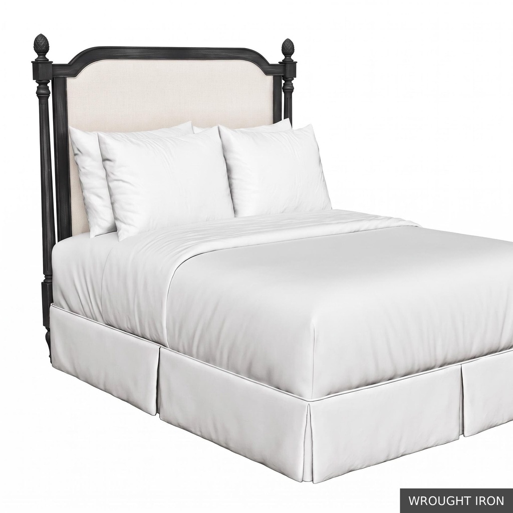 [EUR: TiffKHB] Tiffany - King Headboard   / Wrought Iron