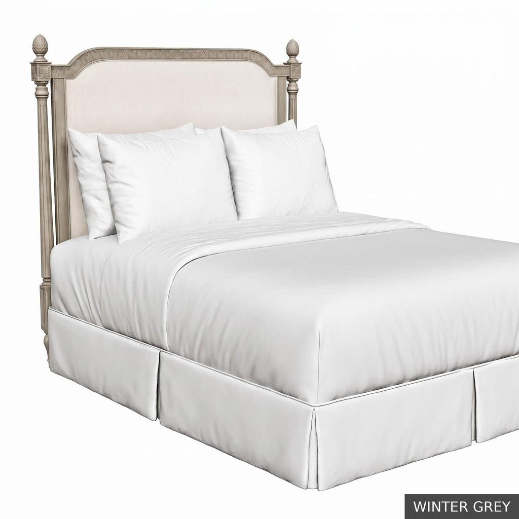 [EUR: TiffKHB] Tiffany - King Headboard   / Winter Grey
