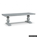 [EUR: Trou-84] Troup Dining Table - 84"    / French Blue