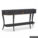 [EUR: Wind] Windsor Console / Wrought Iron + Gold