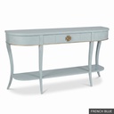 [EUR: Wind] Windsor Console / French Blue + No Changes - Winter Grey + Gold accents - Standard
