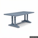 Dominique Dining Table - 84" / Provance Blue