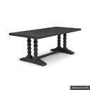 Dominique Dining Table - 96" / Wrought Iron