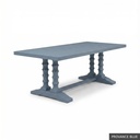 Dominique Dining Table - 96" / Provance Blue