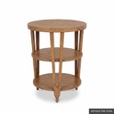 [Eur: San] Santa Cruz Side Table / Antique Pine Stain
