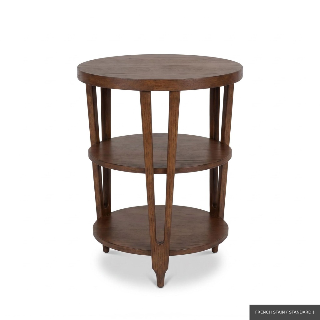[Eur: San] Santa Cruz Side Table / French Stain ( Standard )