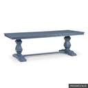 [EUR: Trou-96] Troup Dining Table - 96"  / Provance Blue