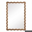 [EUR: Fish] Fisher Mirror  / Antique Pine Stain