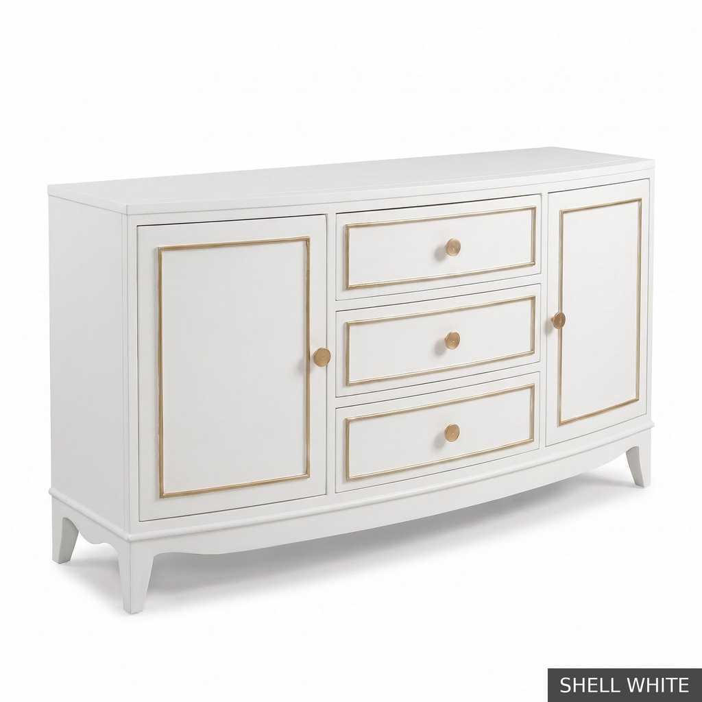 [EUR: Allu] Allure Server   / Shell White + Gold