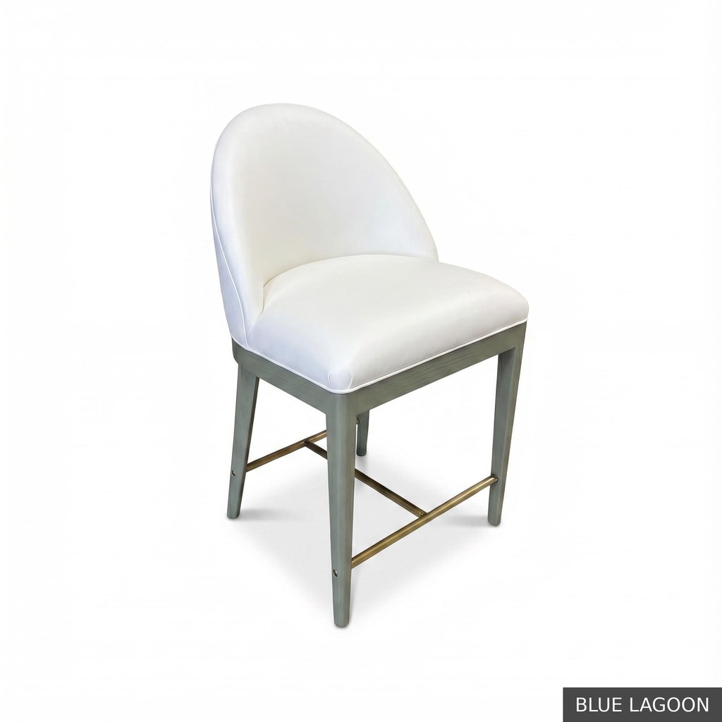 Spencer Counter Stool / Blue Lagoon