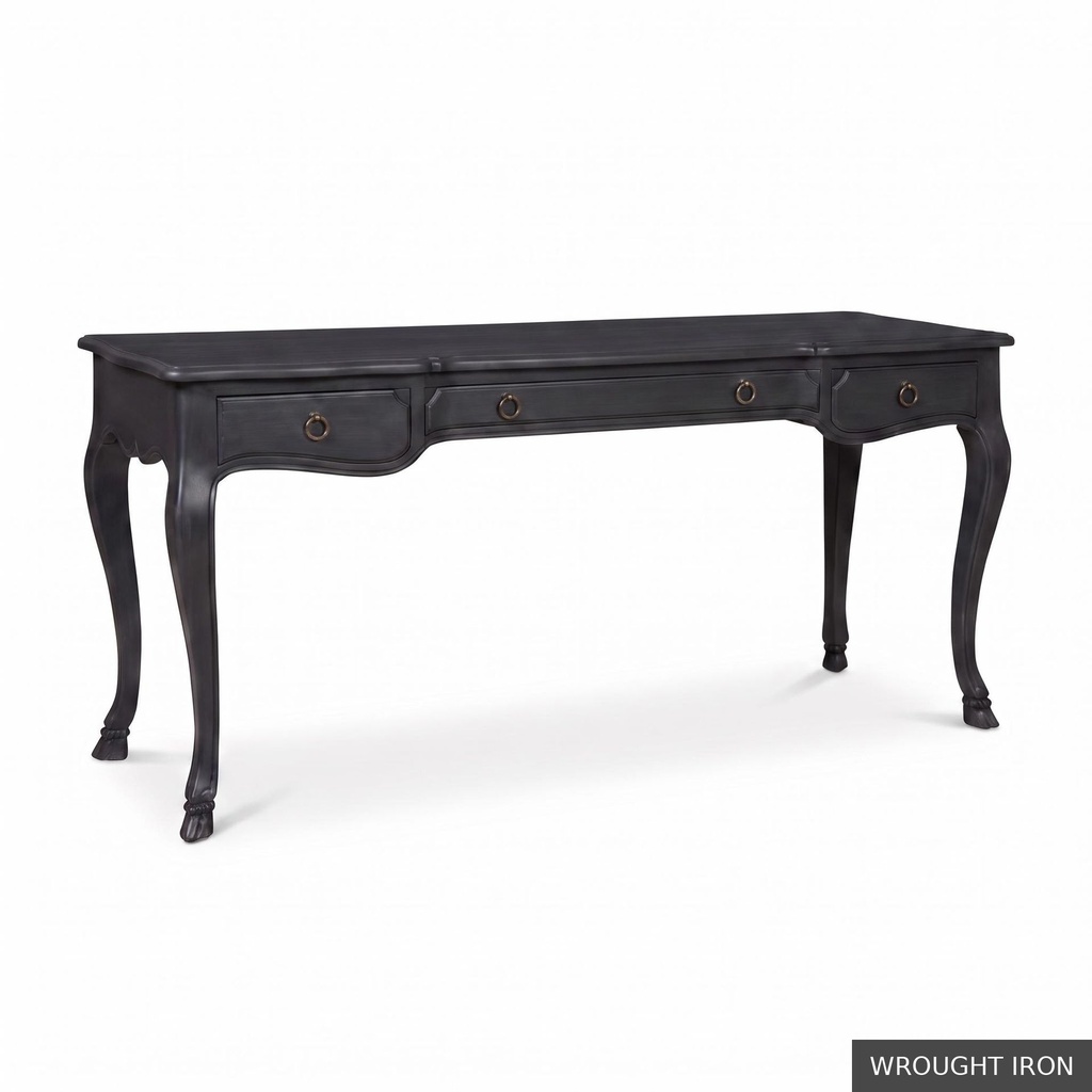 [EUR: Orle] Orleans Desk / Wrought Iron + NO Accent Colour Required