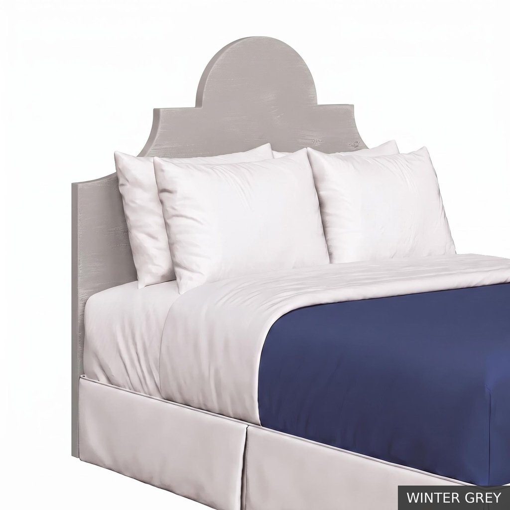 Summer - Queen Headboard / Winter Grey