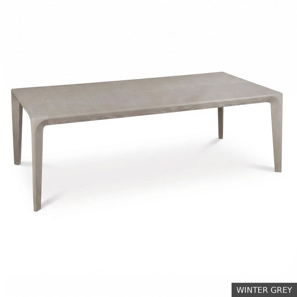 [EUR: Vien84] Vienna Dining Table - 84" / Winter Grey