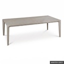 [EUR: Vien84] Vienna Dining Table - 84" / Winter Grey