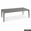 [EUR: Vien84] Vienna Dining Table - 84" / Charcoal