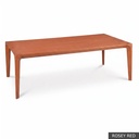 [EUR: Vien84] Vienna Dining Table - 84" / Rosey Red