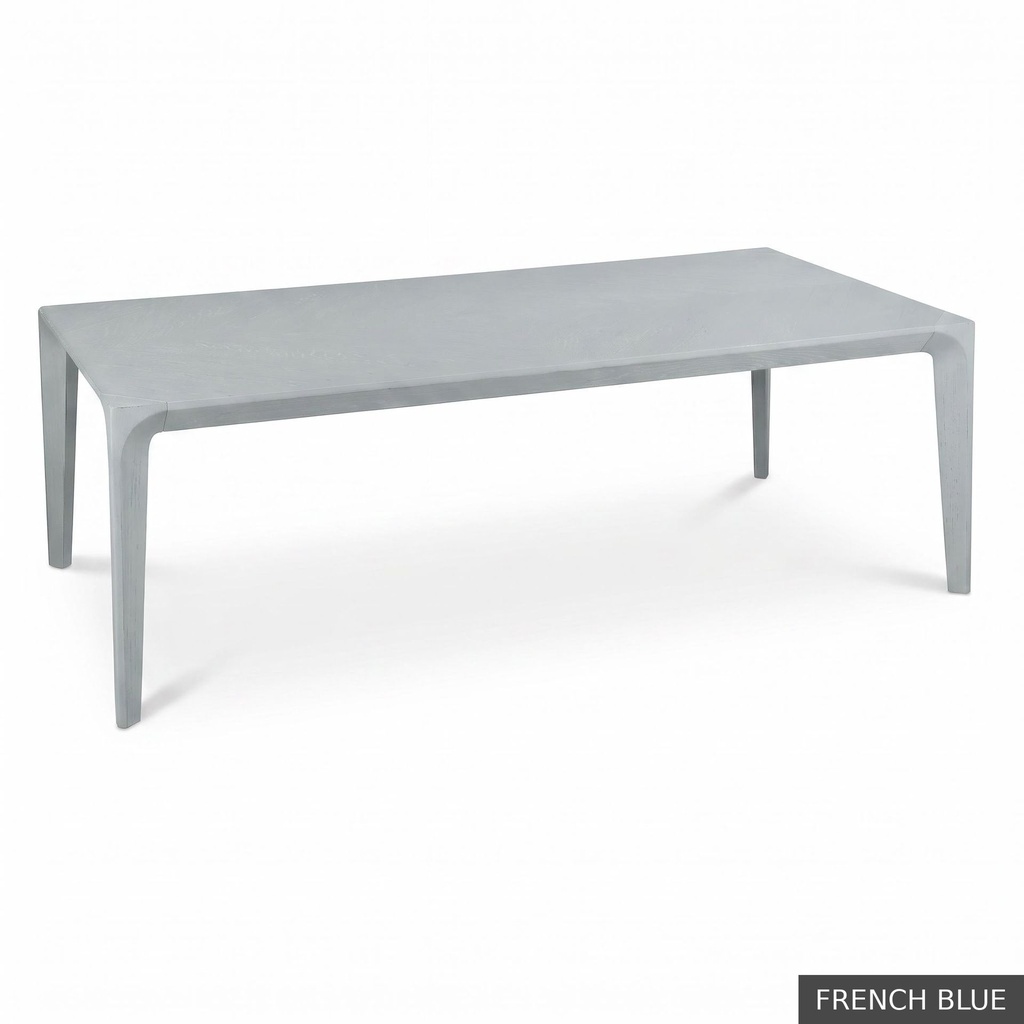 [EUR: Vien84] Vienna Dining Table - 84" / French Blue
