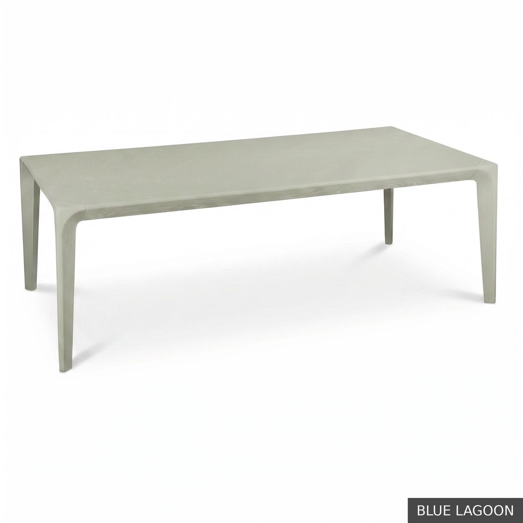 [EUR: Vien84] Vienna Dining Table - 84" / Blue Lagoon