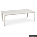 [EUR: Vien84] Vienna Dining Table - 84" / Shell White