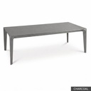[EUR: Vien96] Vienna Dining Table - 96" / Charcoal