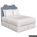 [SIG: NantQ] Nantucket Queen Headboard / Provance Blue + Gold