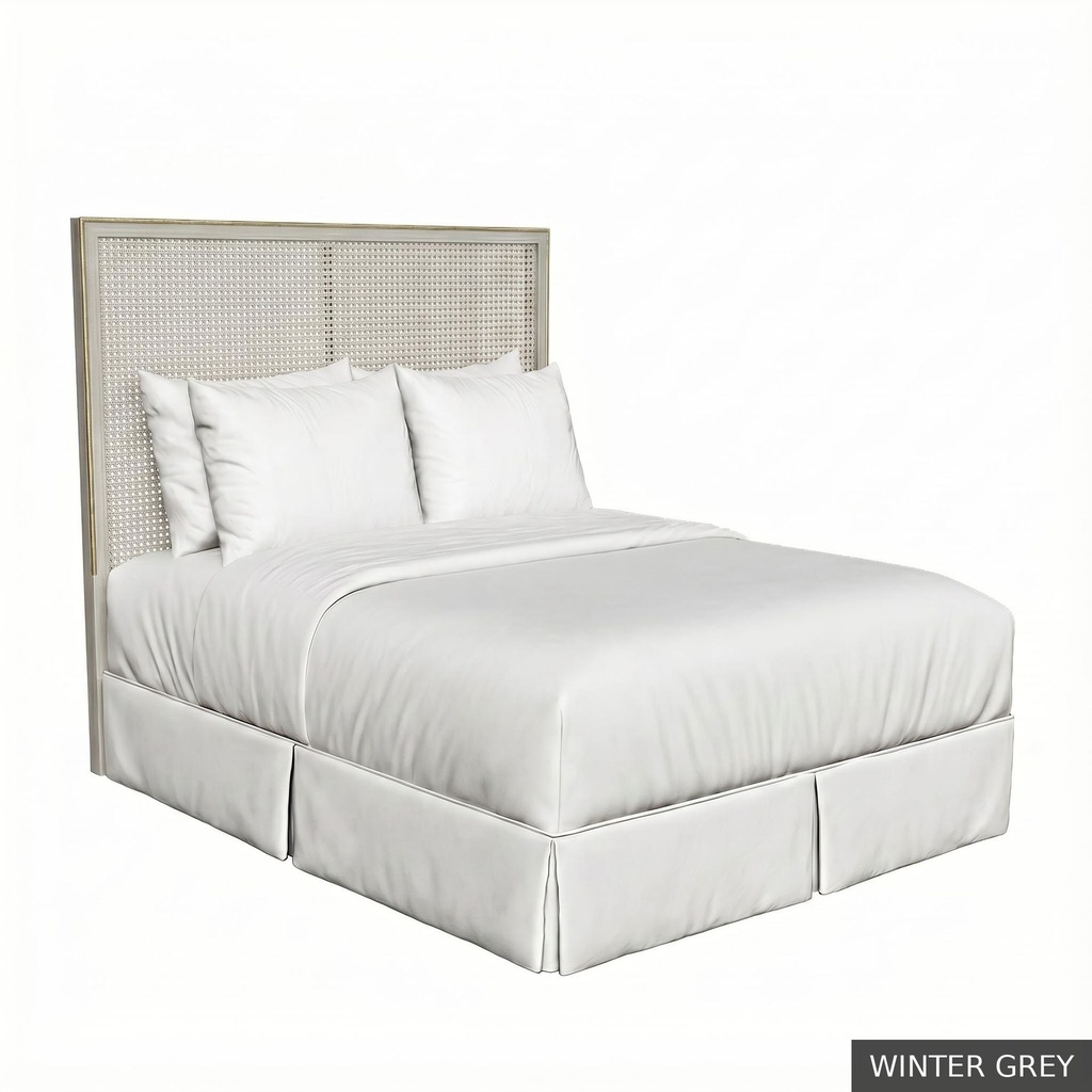 [EUR: RegeTHB] Regent - Twin Headboard   / Winter Grey + Gold