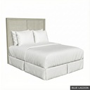 [EUR: RegeTHB] Regent - Twin Headboard   / Blue Lagoon + Gold