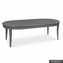 [SIG: Rams-84] Ramsey Dining Table 84"   / Charcoal + NO Accent Colour Required