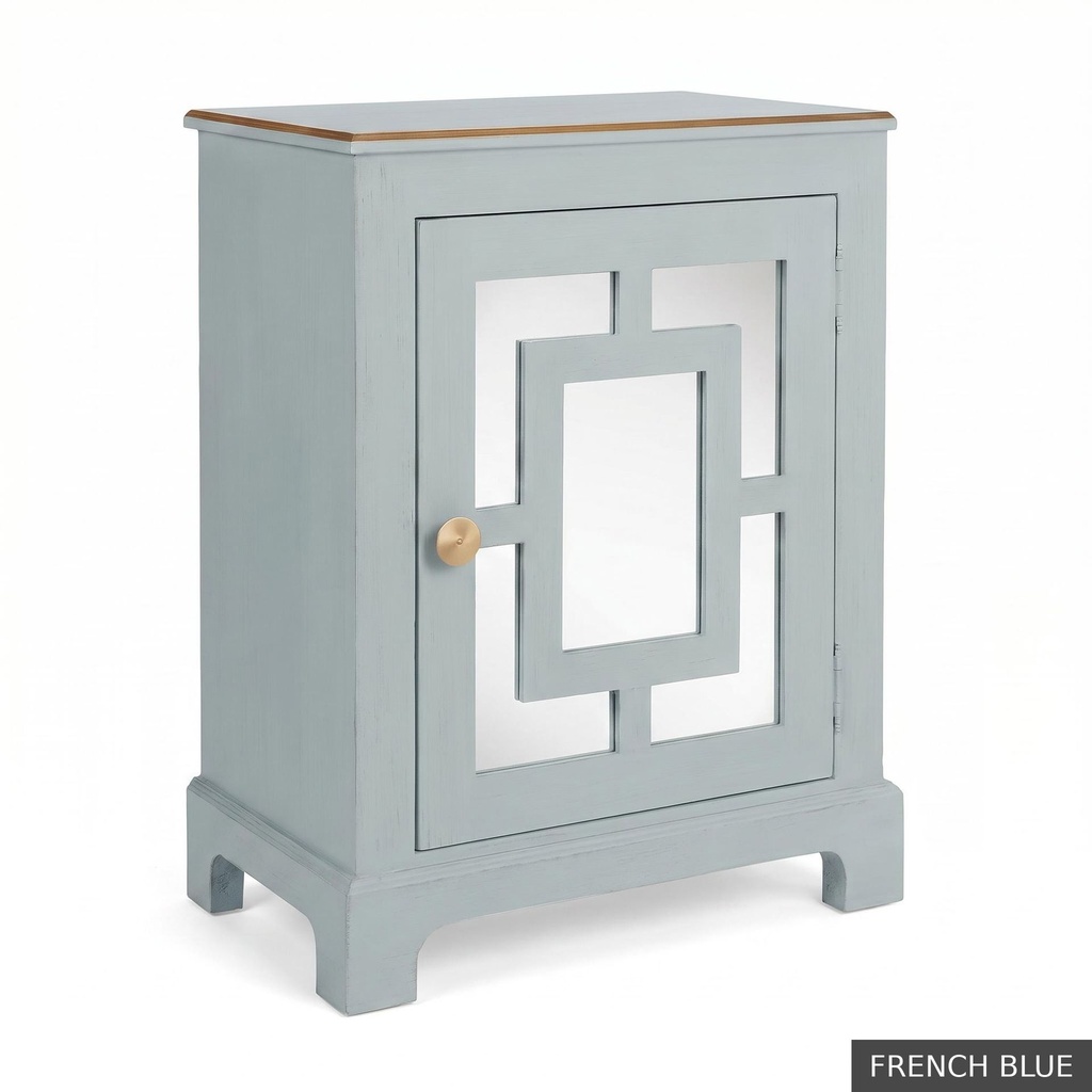 [EUR: Lang] Langford Side Table   / French Blue + Gold