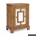 [EUR: Lang] Langford Side Table   / Antique Pine Stain + Gold
