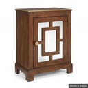 [EUR: Lang] Langford Side Table   / French Stain + Gold