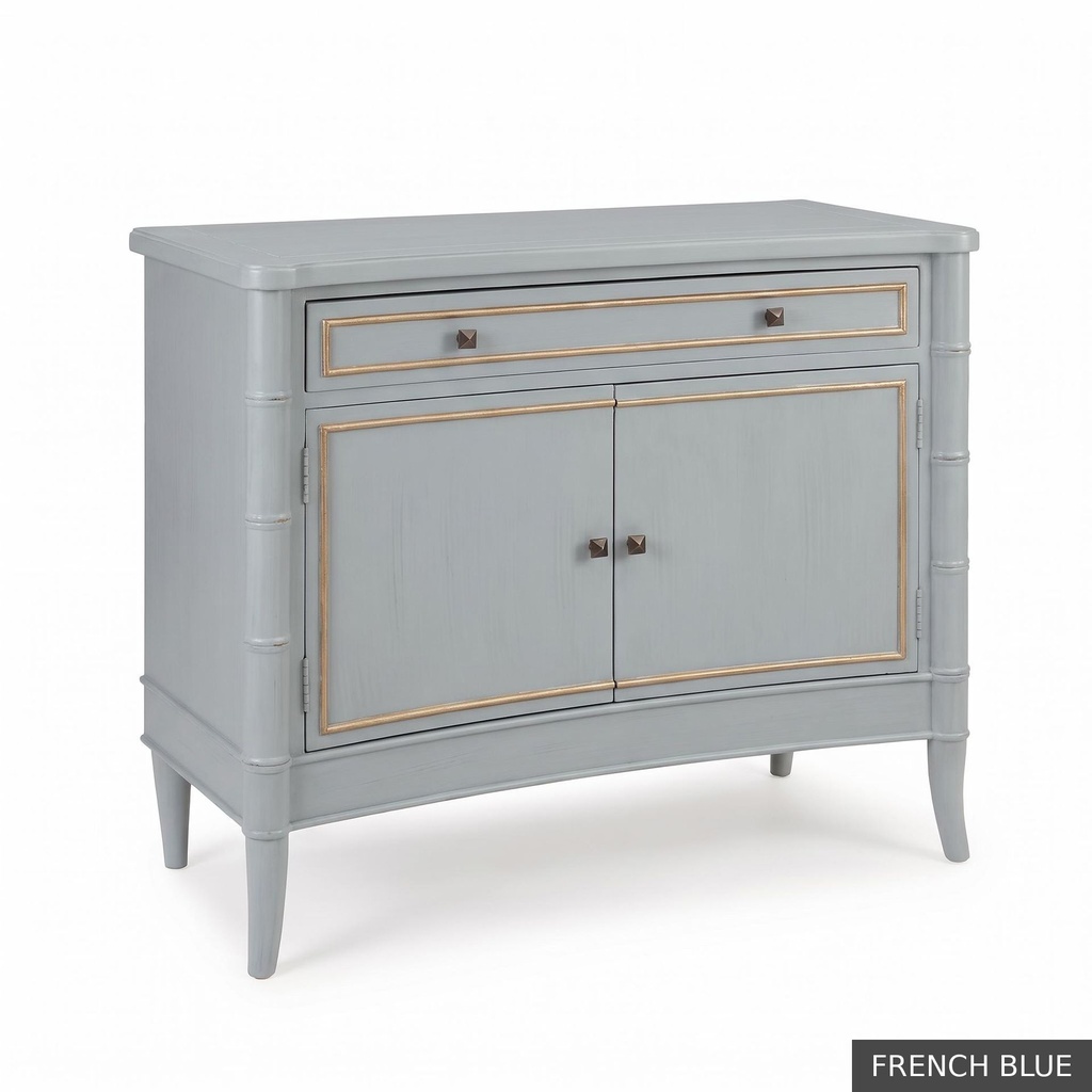 [EUR: Upto] Upton Cupboard  / French Blue + Gold