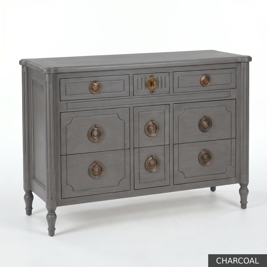 [EUR: Char] Charlton Chest  / Charcoal