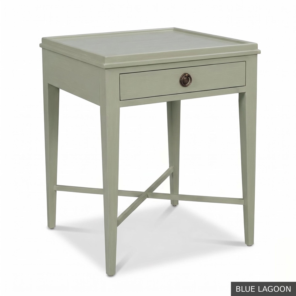[EUR: Alvi] Alvin Side Table / Blue Lagoon