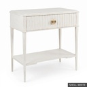 [EUR: Webs] Webster Side Table / Shell White