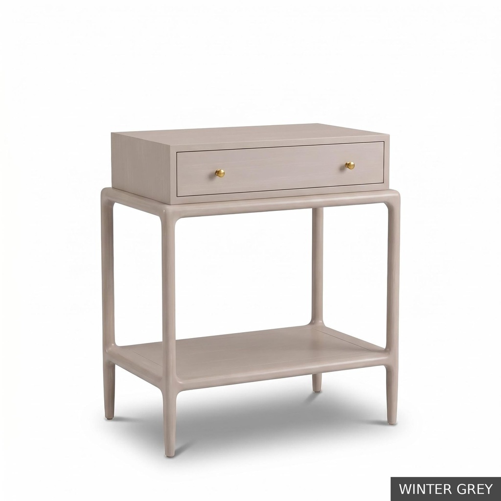 Willow Side Table / Winter Grey