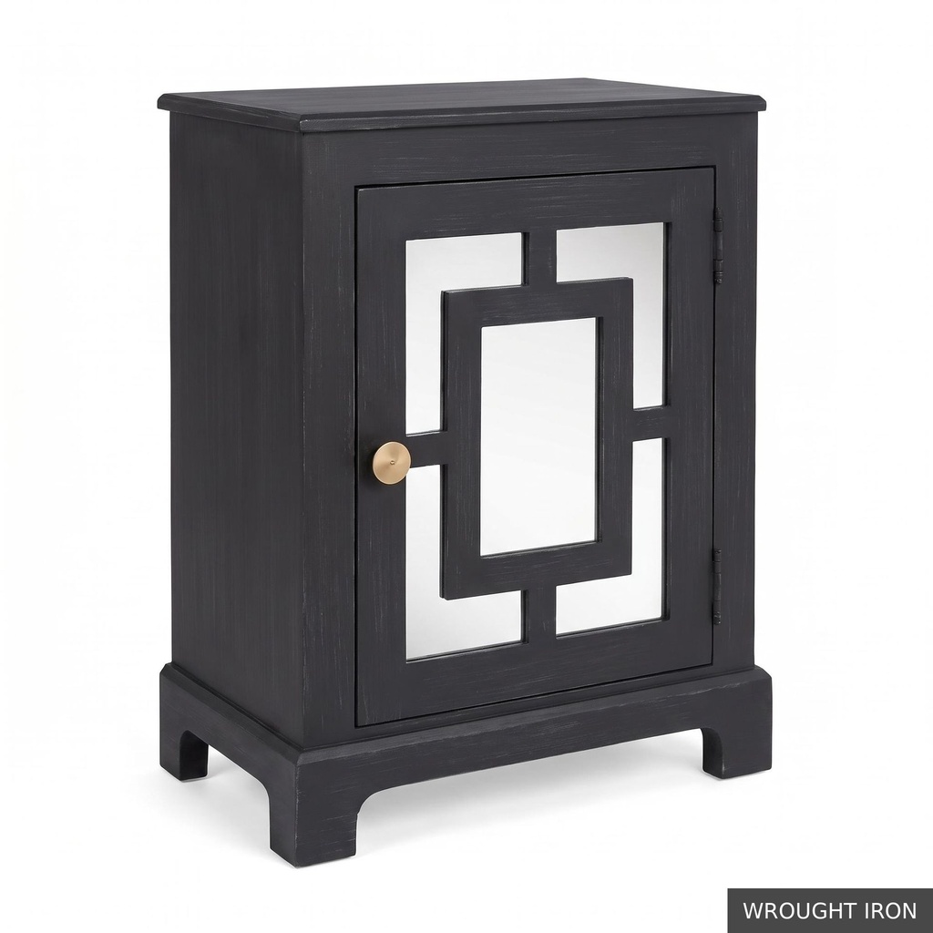 [EUR: Lang] Langford Side Table   / Wrought Iron + NO Accent Colour Required