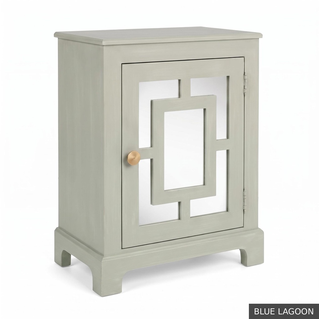 [EUR: Lang] Langford Side Table   / Blue Lagoon + NO Accent Colour Required