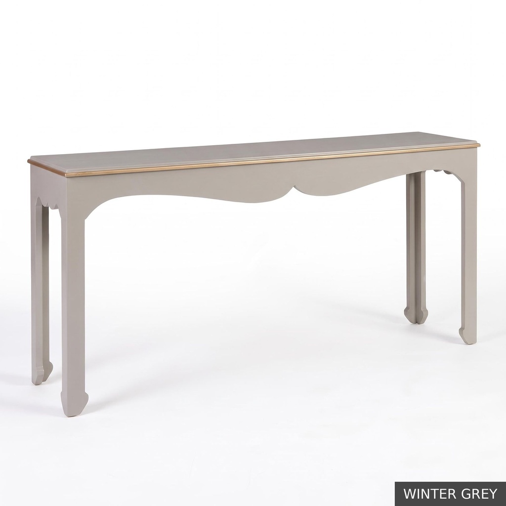 [EUR: Jasm] Jasmine Console   / Winter Grey + Gold
