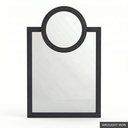 Oliver Mirror / Wrought Iron