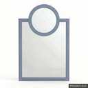 Oliver Mirror / Provance Blue