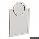 Petite Oliver Mirror / Shell White