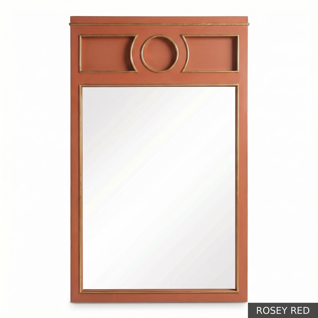 [EUR: Pfino] Portofino Mirror / Rosey Red + Gold