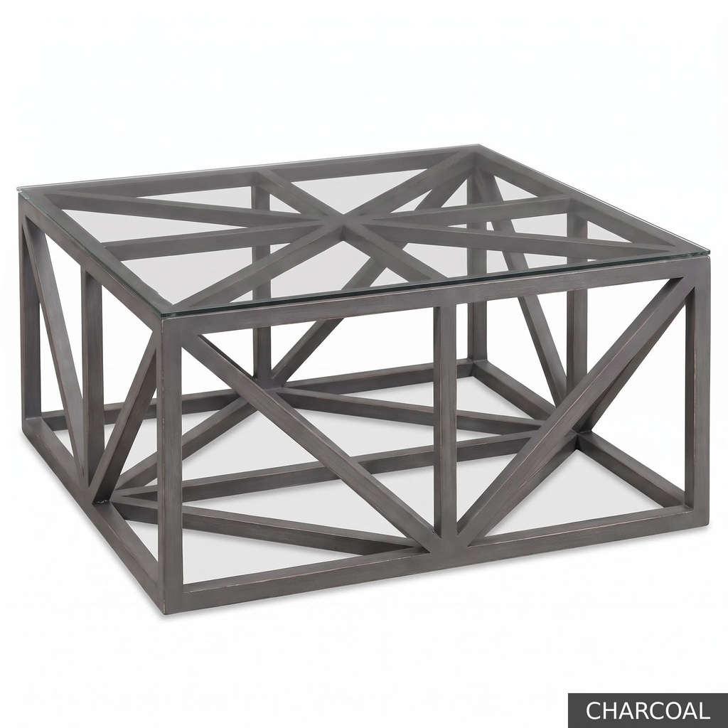[LOFT: Geo] Geo Cocktail Table   / Charcoal