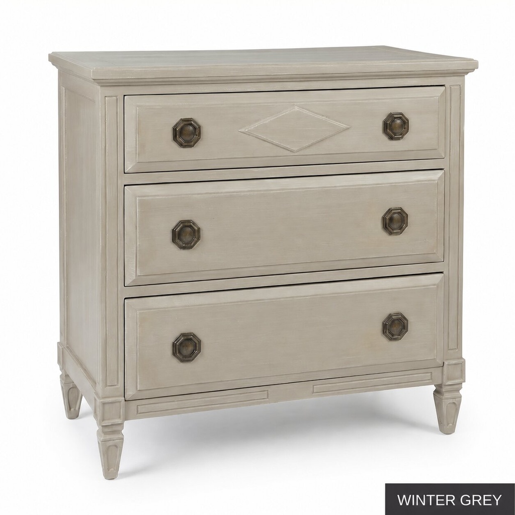 State Side Table - Winter Grey