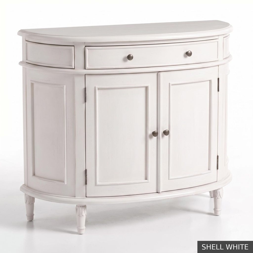 Elbert Cupboard / Shell White